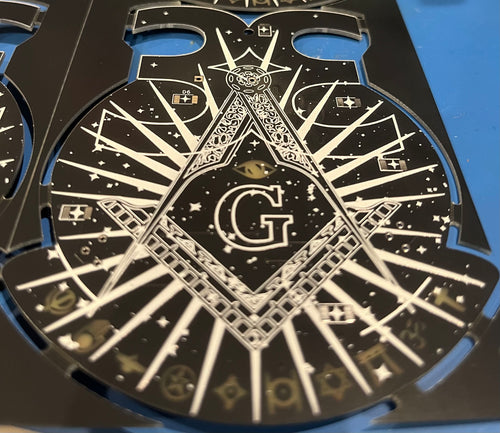 Masonic 33 Puzzle Badge