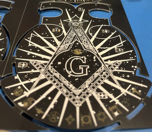 Masonic 33 Puzzle Badge